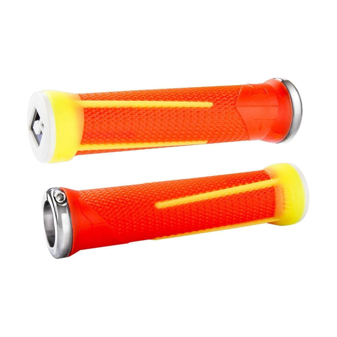 Grip ODI AARON GWIN Lock-On 135 mm Arancione