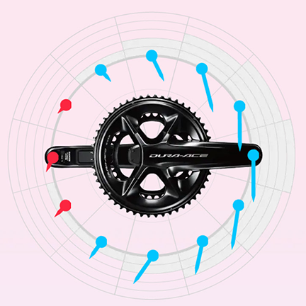 Guarnitura SHIMANO DURA-ACE R9200-P 12V POWER SENSOR