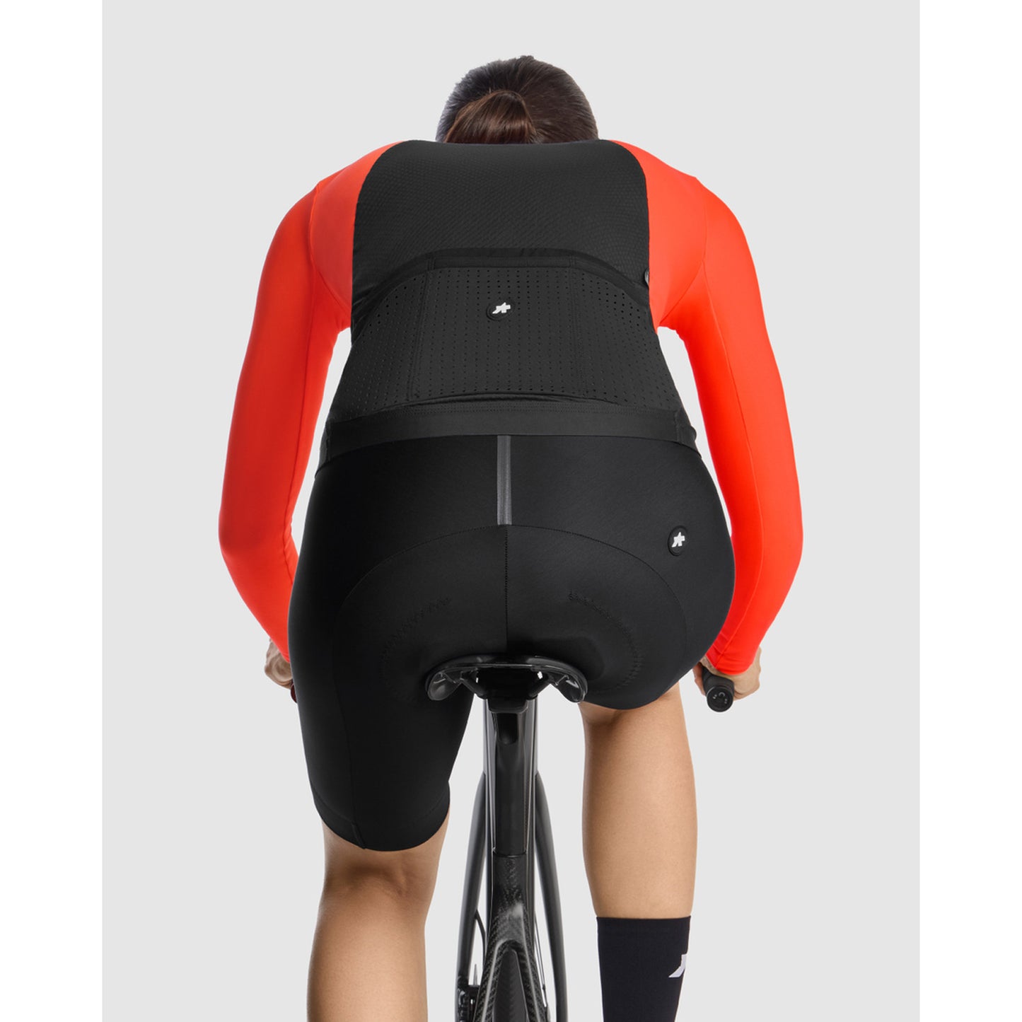 ASSOS DYORA R S11 Maglia a maniche lunghe donna LollyRosso