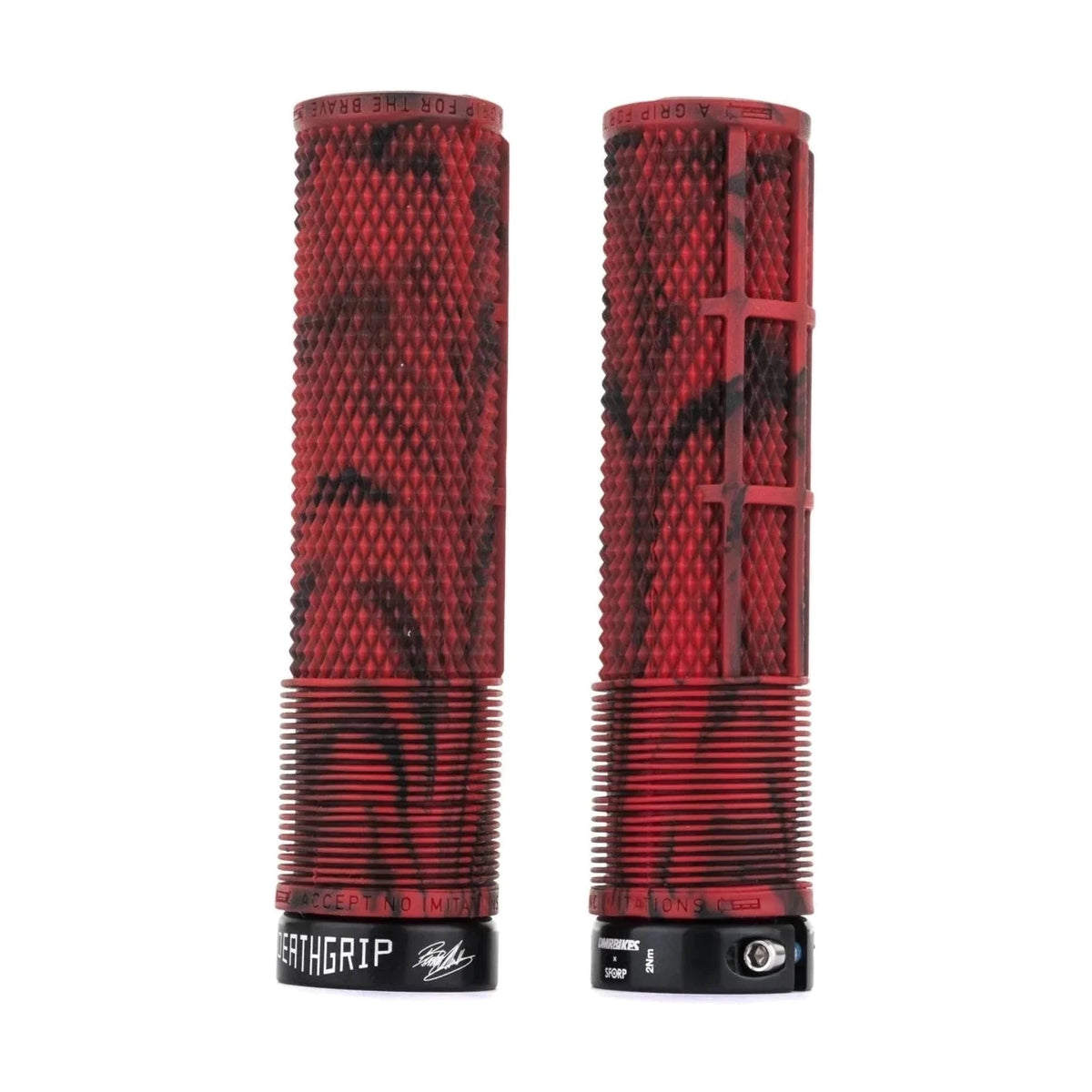 Grips DMR DEATHGRIP Medium Lock-on Rosso/Camo