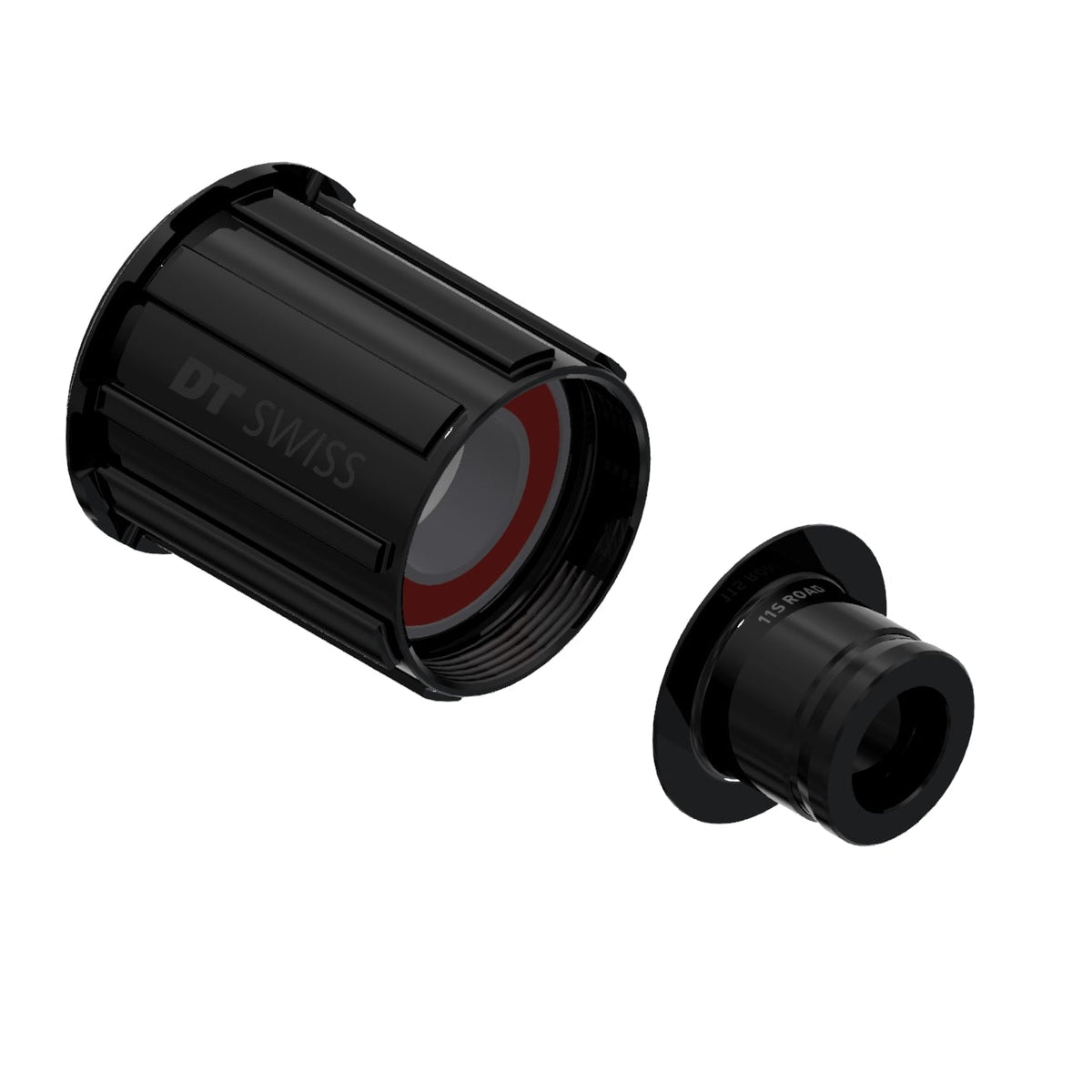 Corpetto ruota libera DT SWISS Ratchet Hybrid strada per Shimano HG 11V, perno 12x142/148 mm, in acciaio