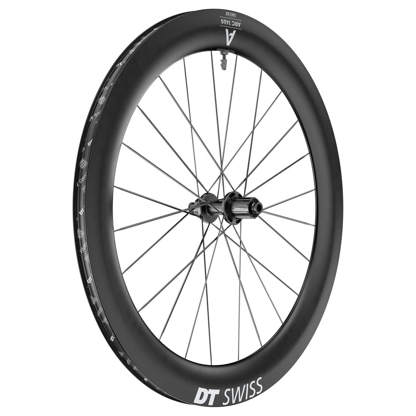 DT SWISS ARC 1400 DICUT 65 ruota posteriore Tubeless Ready (Center Lock)