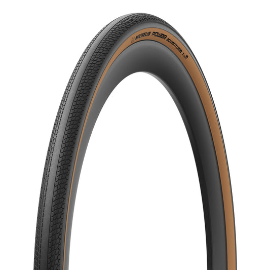 MICHELIN POWER ADVENTURE Competition Line 700x30c Tubeless Ready Brown Copertone
