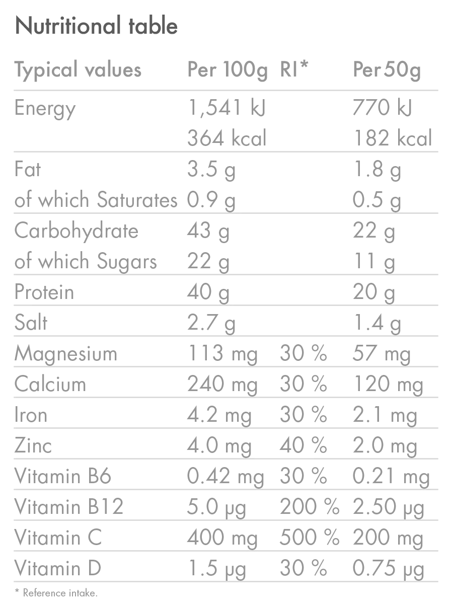 High5 bevanda di recupero a base vegetale (1,6 kg) Cioccolato
