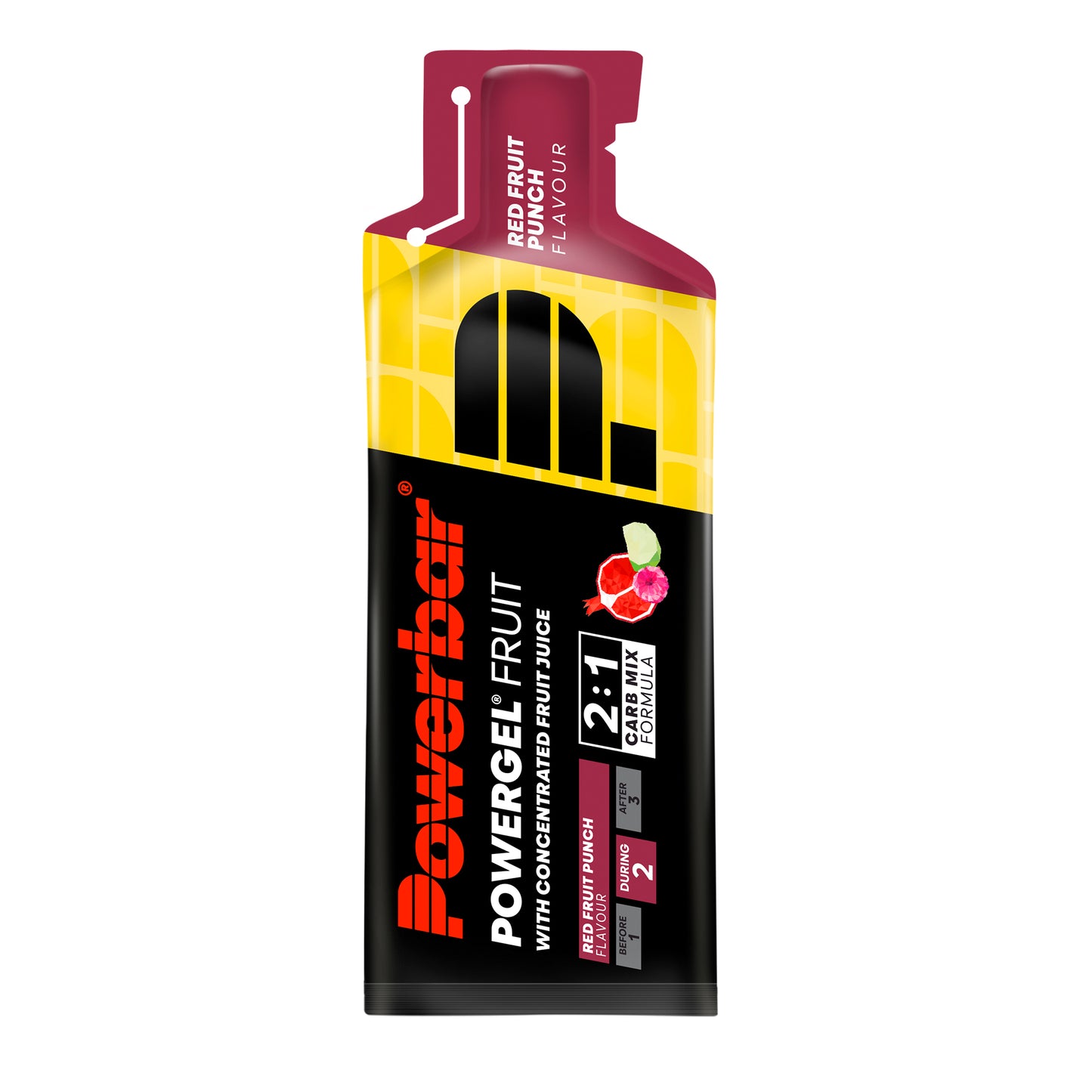 POWERBAR POWERGEL FRUIT Gel energetico (41gr) Frutti rossi