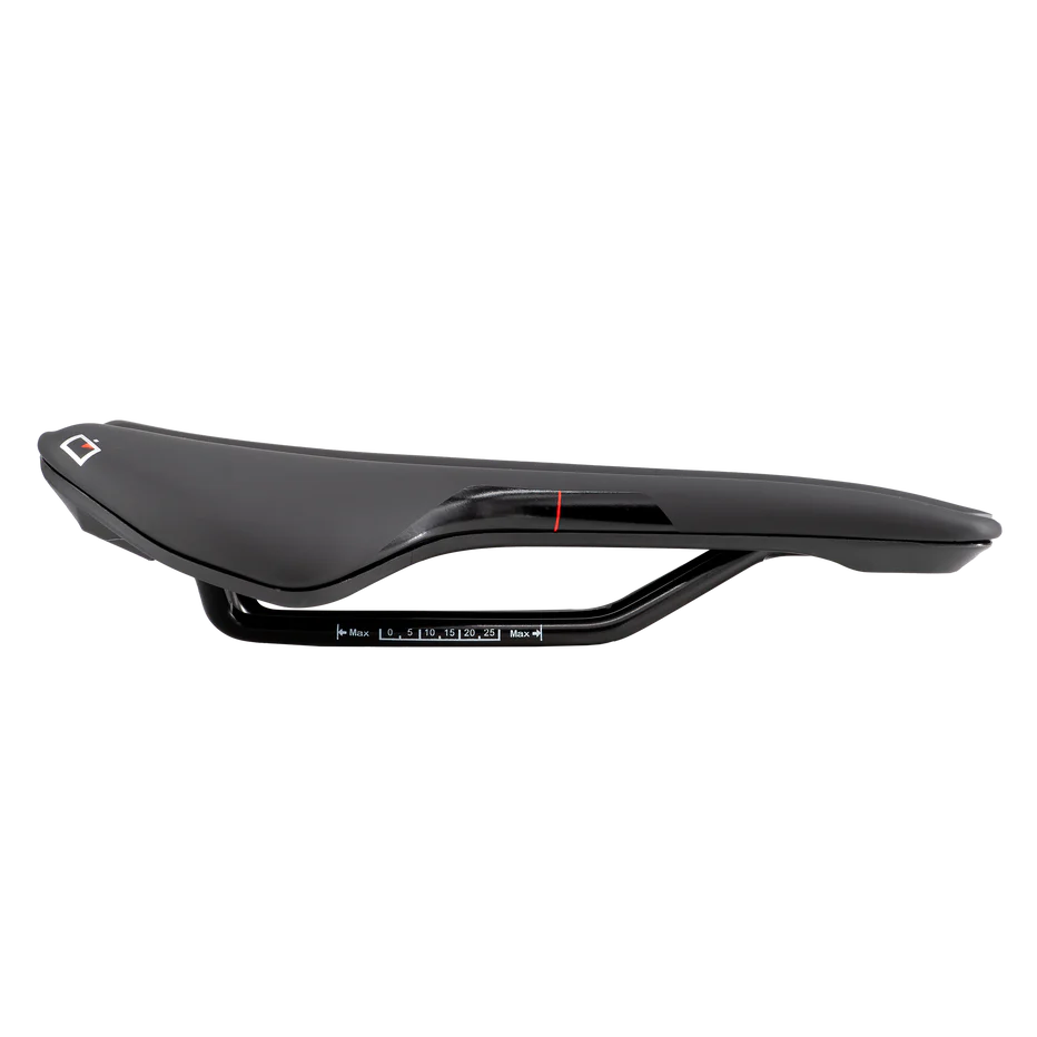 PROLOGO PROXIM NEMBO Sella 135mm Riciclata con binari in acciaio Nero