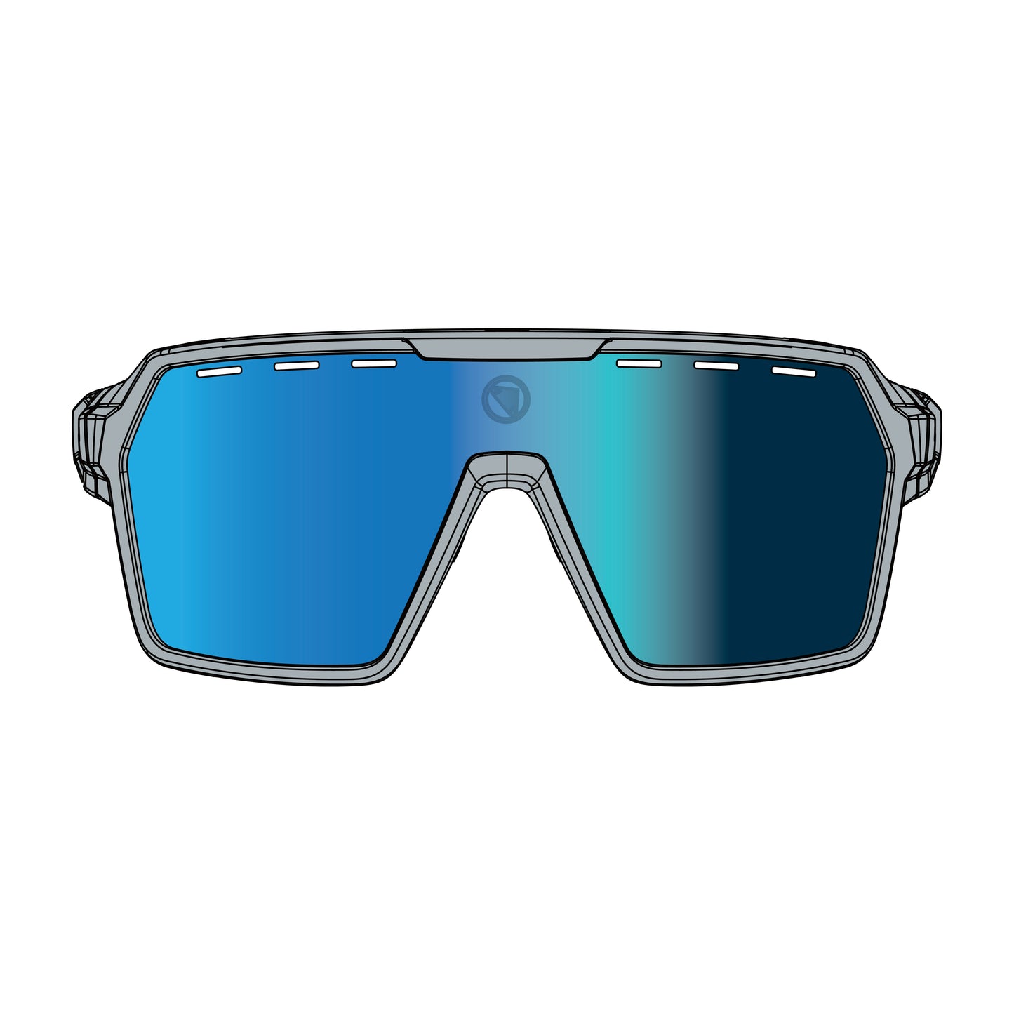ENDURA Occhiali SINGLETRACK Grigio 2025