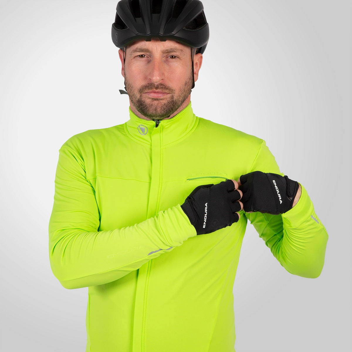 Maglia a maniche lunghe ENDURA XTRACT ROUBAIX Giallo
