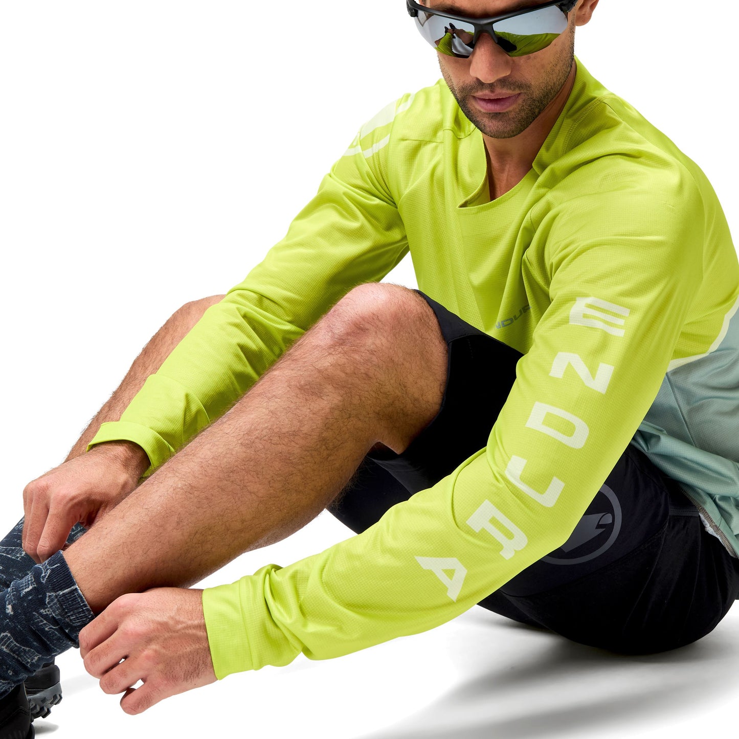 ENDURA CORE Maglia a maniche lunghe stampata Verde 2025
