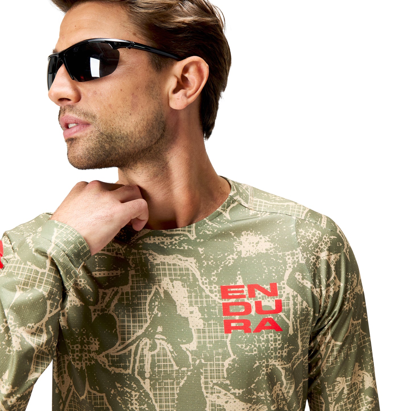 ENDURA LTD Maglia mimetica a maniche lunghe stampata Khaki 2025
