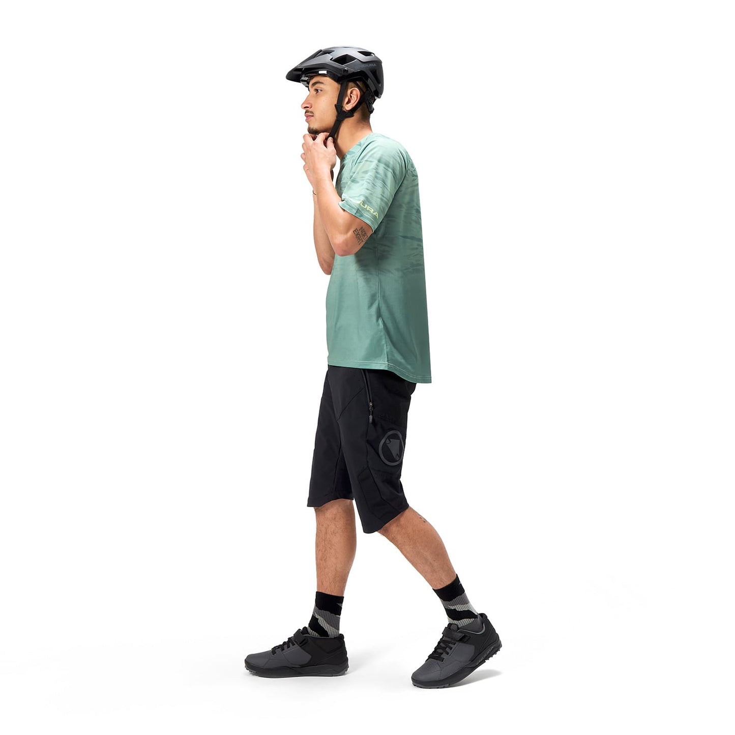 ENDURA MARBLE LTD Maglia a maniche corte stampata Verde 2025