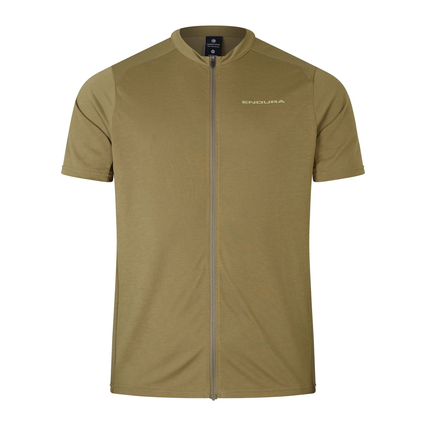 ENDURA LOOP ZIPPED Maglia a maniche corte marrone 2025