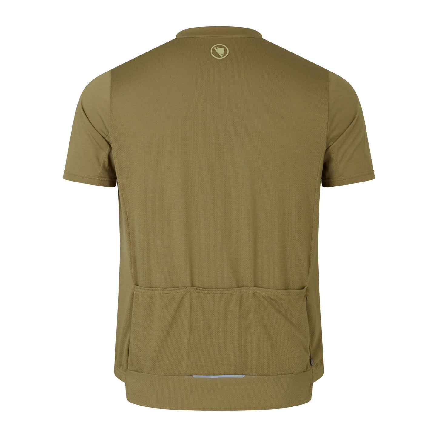 ENDURA LOOP ZIPPED Maglia a maniche corte marrone 2025