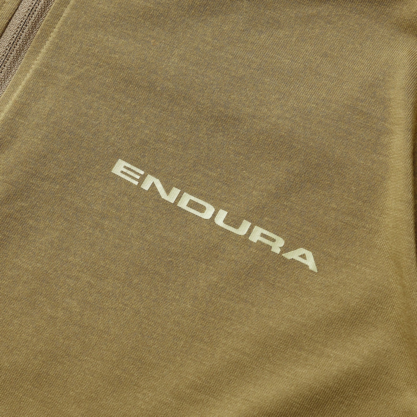 ENDURA LOOP ZIPPED Maglia a maniche corte marrone 2025