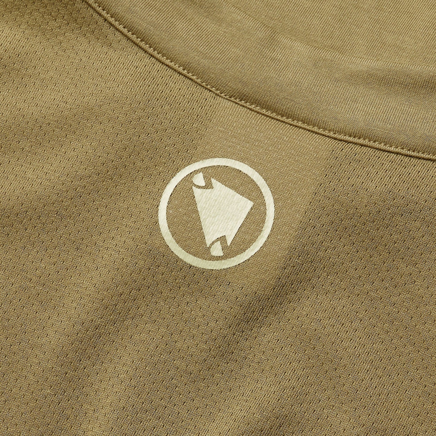 ENDURA LOOP ZIPPED Maglia a maniche corte marrone 2025