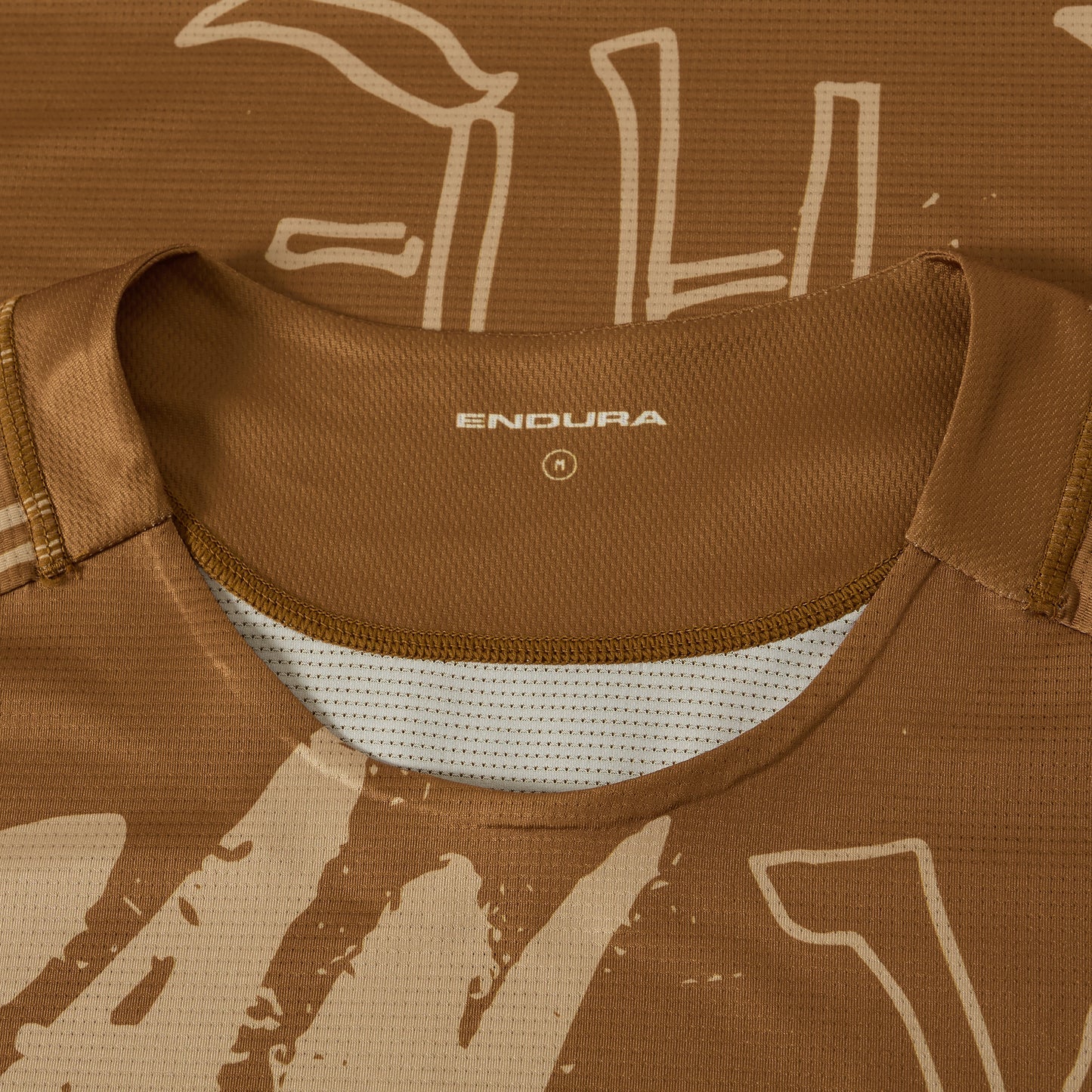 Maglia ENDURA SINGLETRACK PRINT Bronzo
