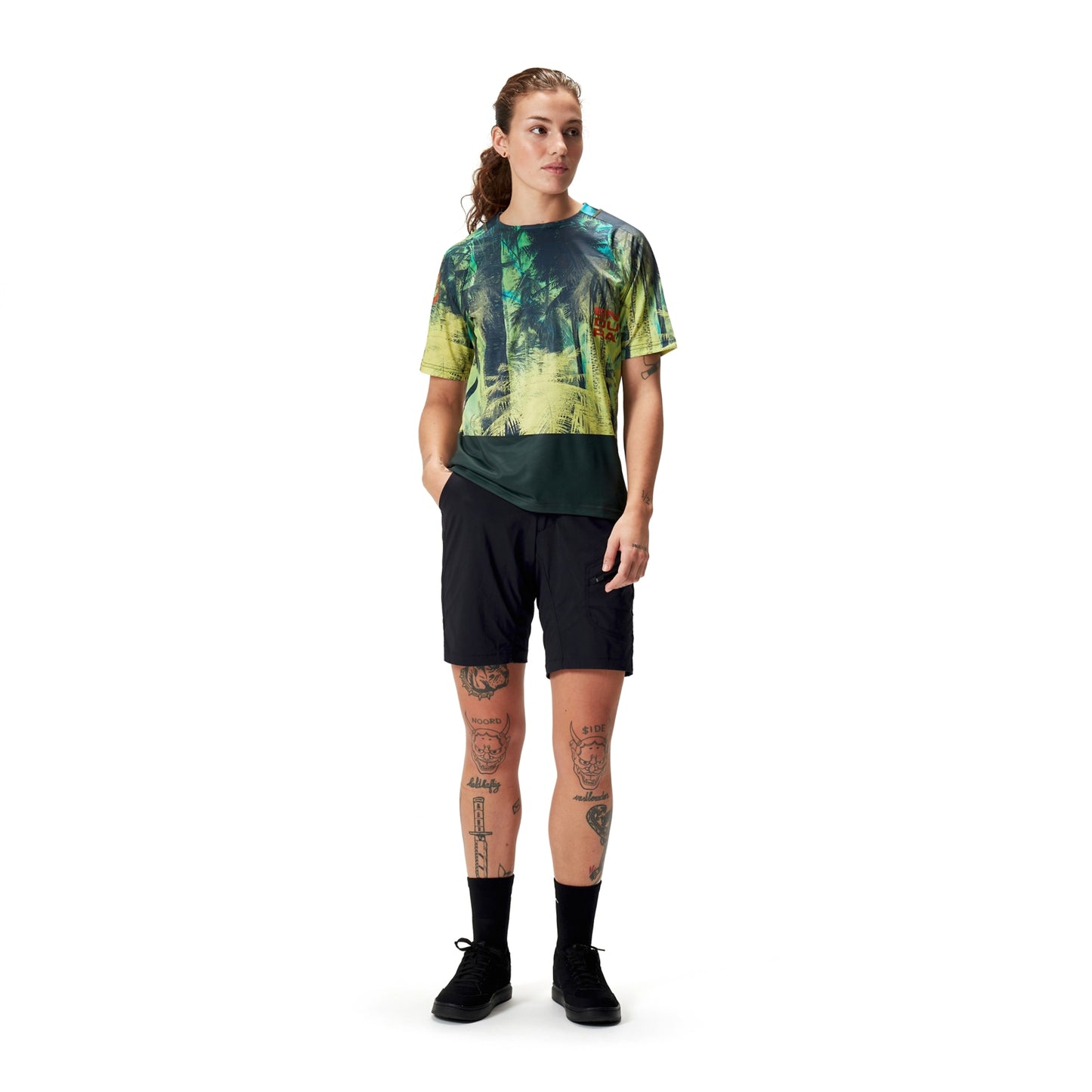 Maglia a maniche corte ENDURA TROPICAL Donna Verde