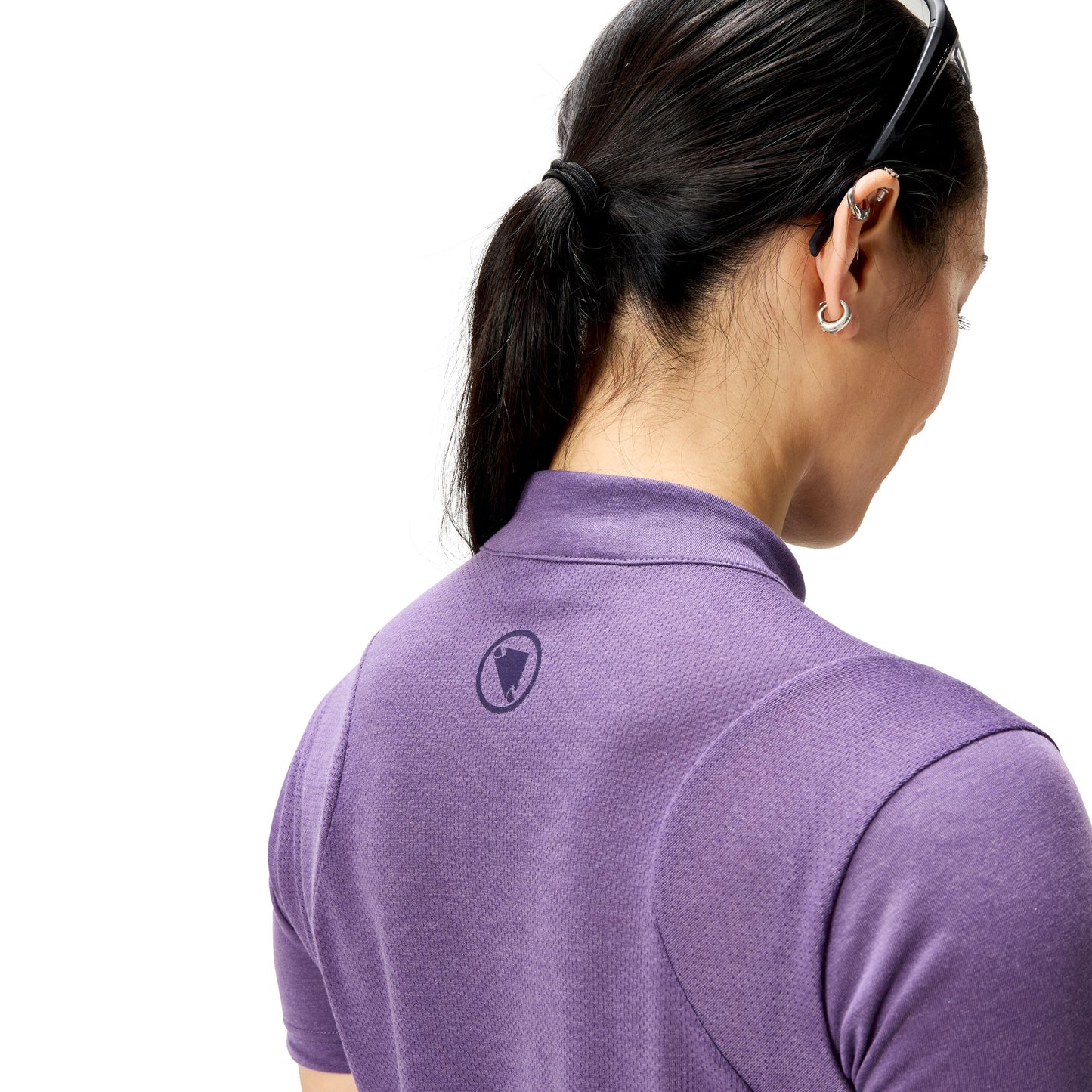 Maglia donna ENDURA LOOP manica corta Viola 2025