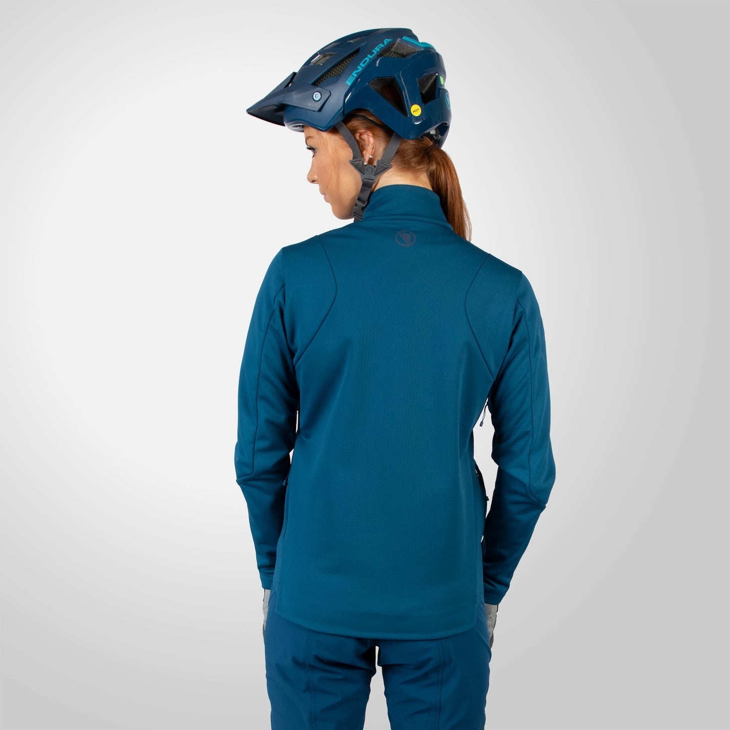 ENDURA Giacca SINGLETRACK SOFTSHELL Donna BLU