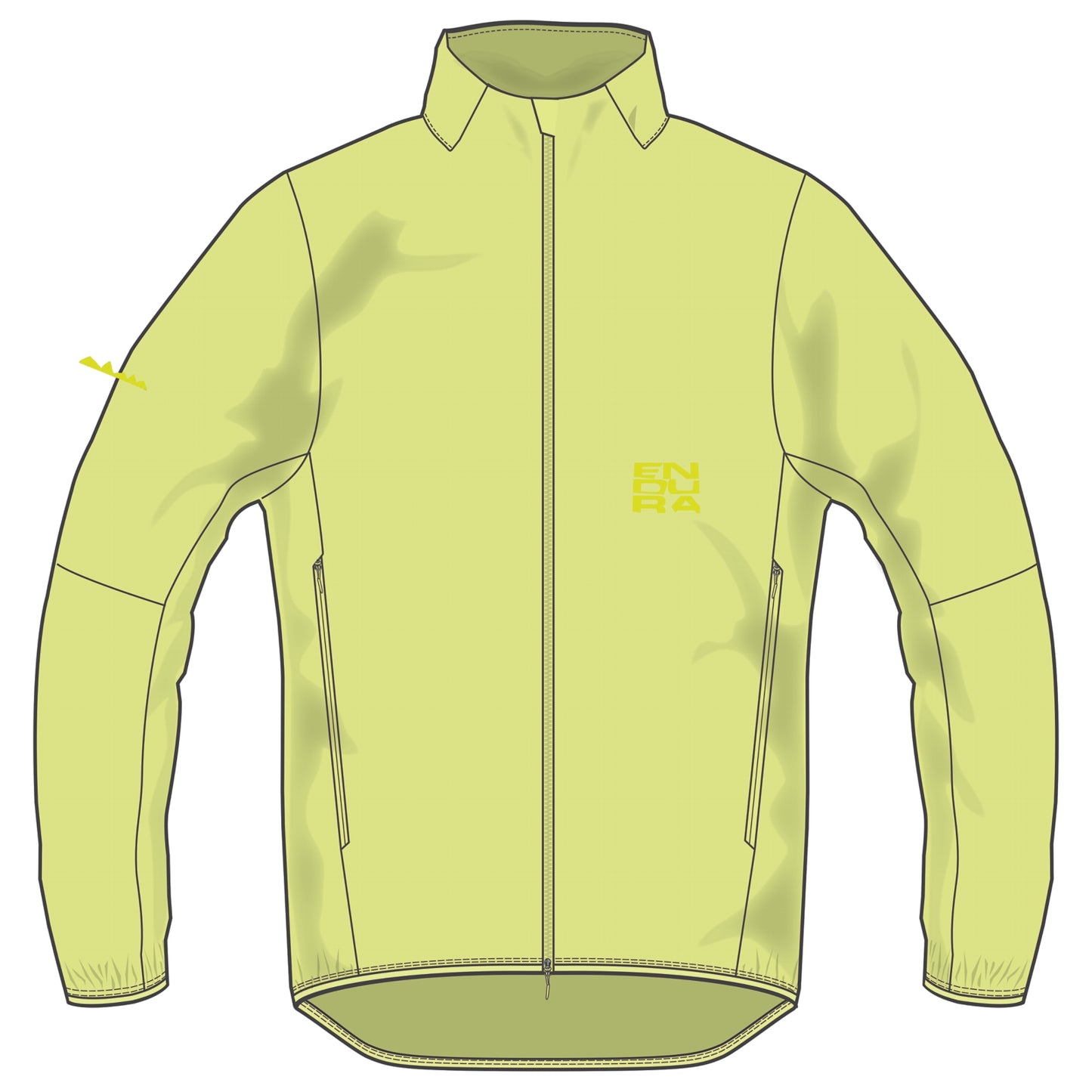 ENDURA ALLTRACK RIDE Giacca PACKABLE Giallo 2026