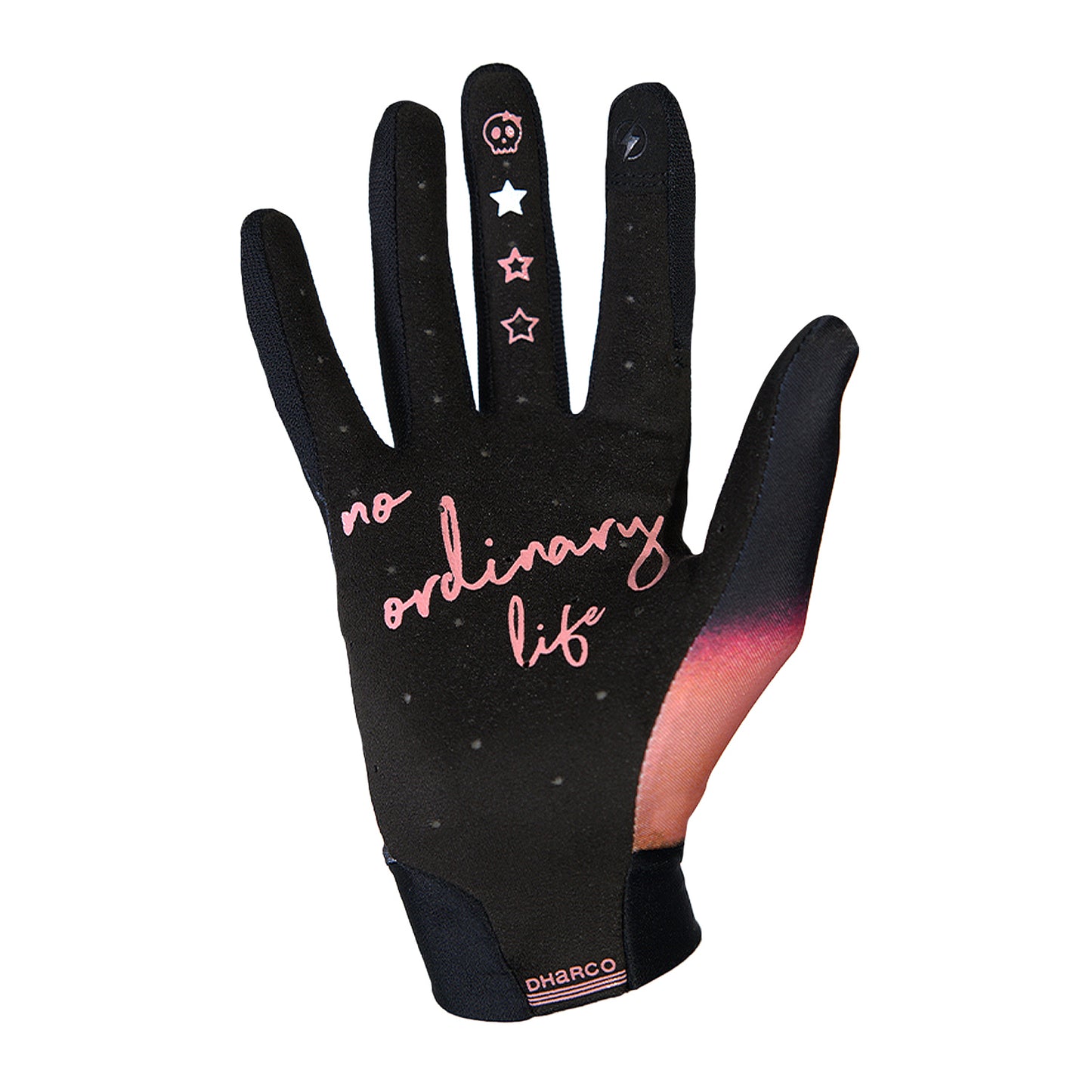 Guanti MTB Donna Trail Nero/Corail