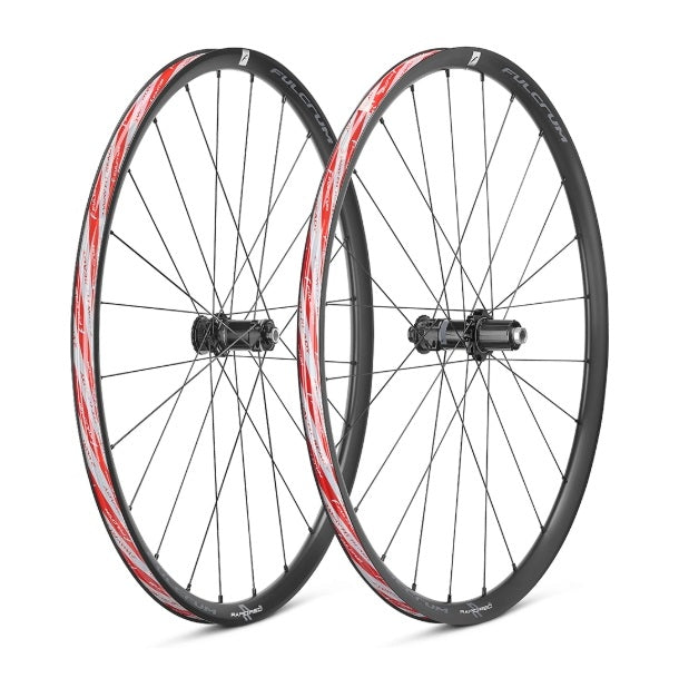 Coppia di ruote FULCRUM RAPID RED AL 700c Tubless Ready (Center Lock)