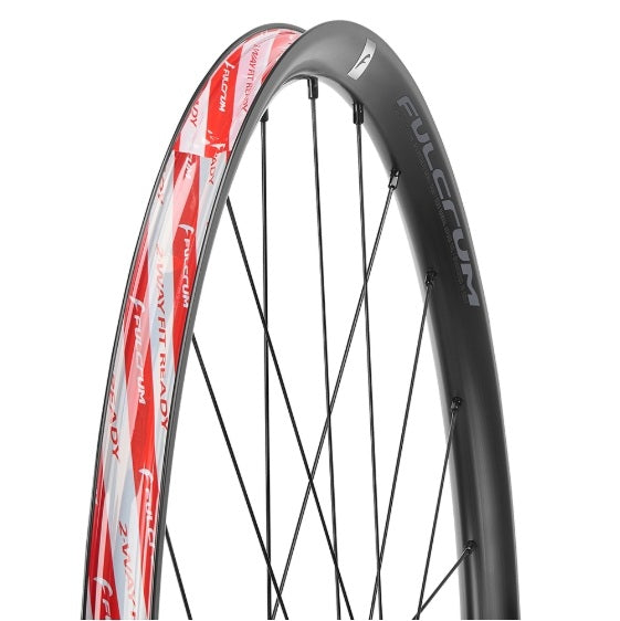 Coppia di ruote FULCRUM RAPID RED AL 700c Tubless Ready (Center Lock)