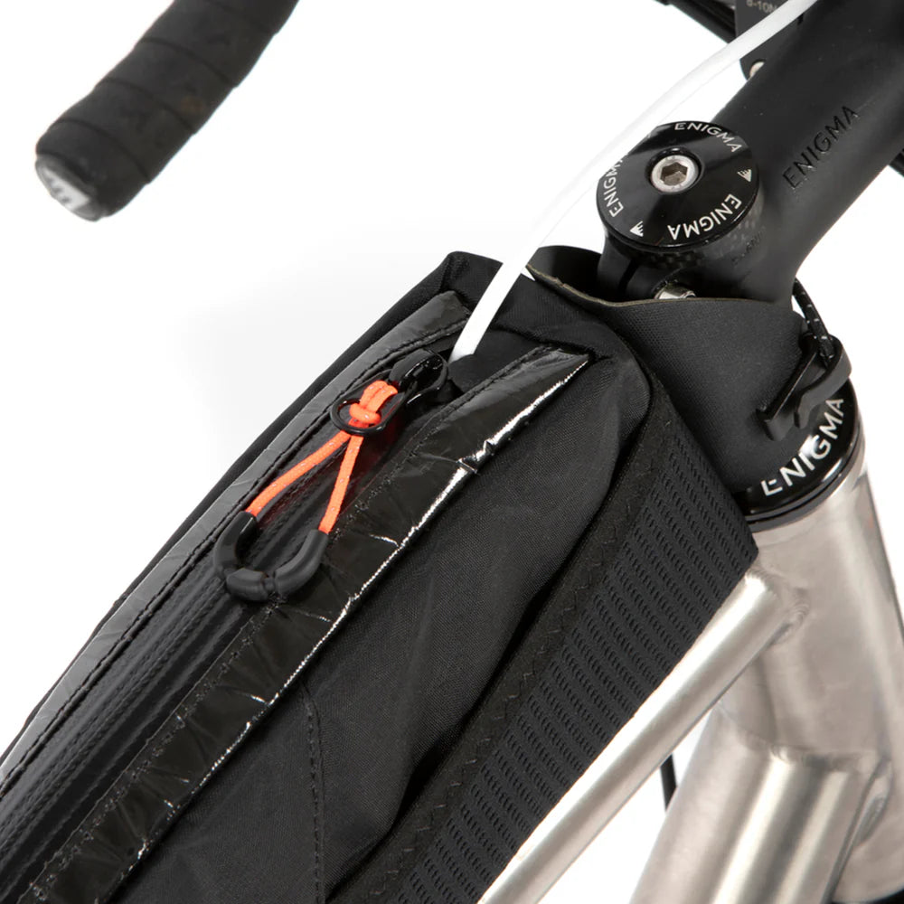 Borsa da telaio RESTRAP RACE TOP TUBE BAG LONG 2L Nero