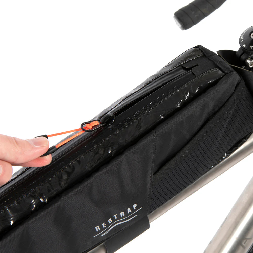 Borsa da telaio RESTRAP RACE TOP TUBE BAG LONG 2L Nero