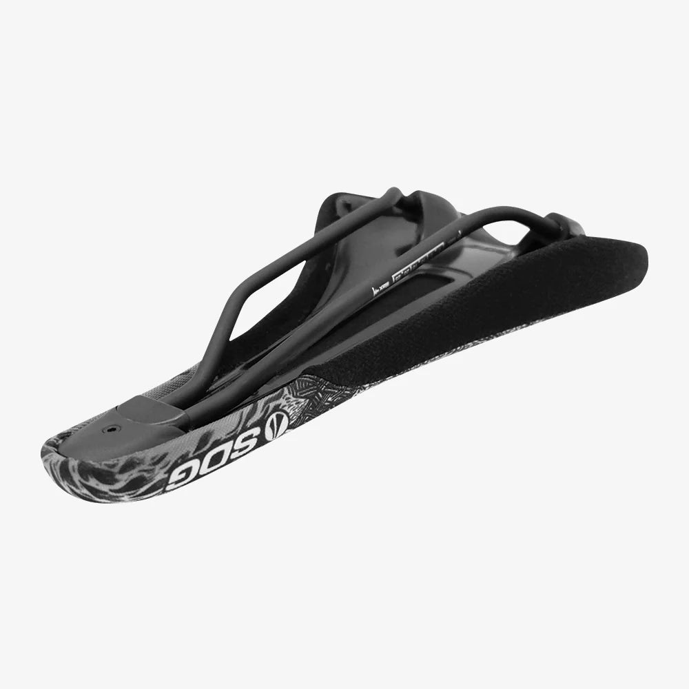 Sella SDG OSO RADAR MTN Rails Lux-Alloy Nero/Bianco
