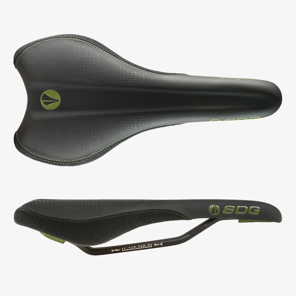 SDG RADAR MTN Rails Cr-Mo Sella nero/verde oliva