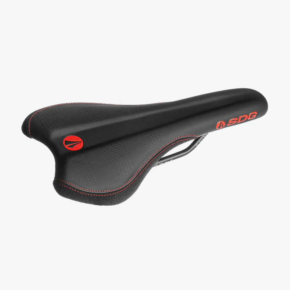 SDG RADAR MTN Rails Sella Titanio-Alu Nero/Rosso