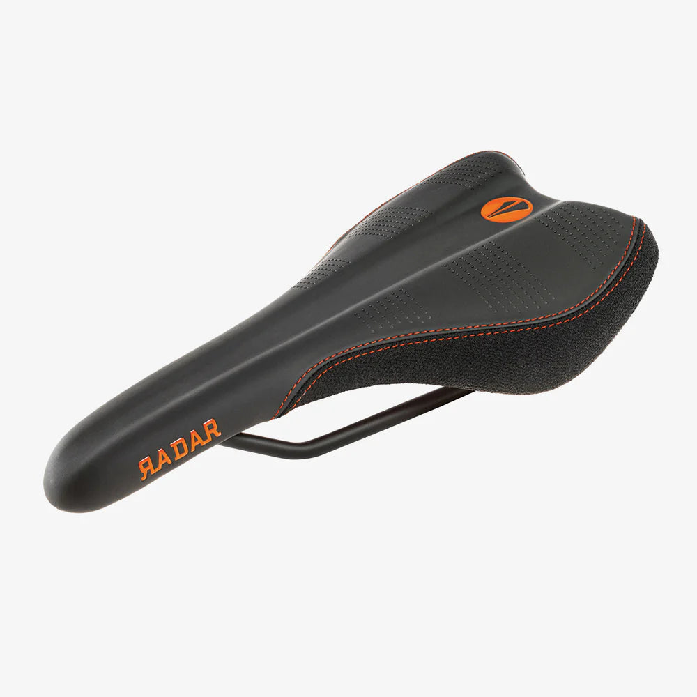 SDG RADAR MTN Rails Sella in titanio-alluminio Nero/Arancione