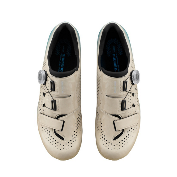 Scarpe SHIMANO RX600 Beige/Blu GRAVEL