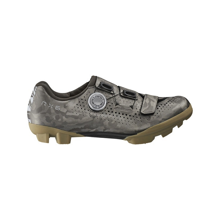 SHIMANO RX600 Donna Scarpe da MTB GRAVEL Grigio/Beige