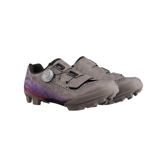 SHIMMANO RX600 Donna Scarpe GRAVEL Grigio/Viola