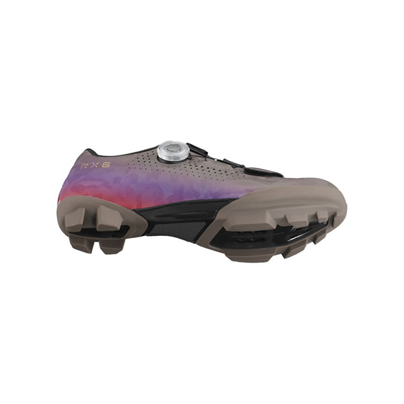 SHIMMANO RX600 Donna Scarpe GRAVEL Grigio/Viola