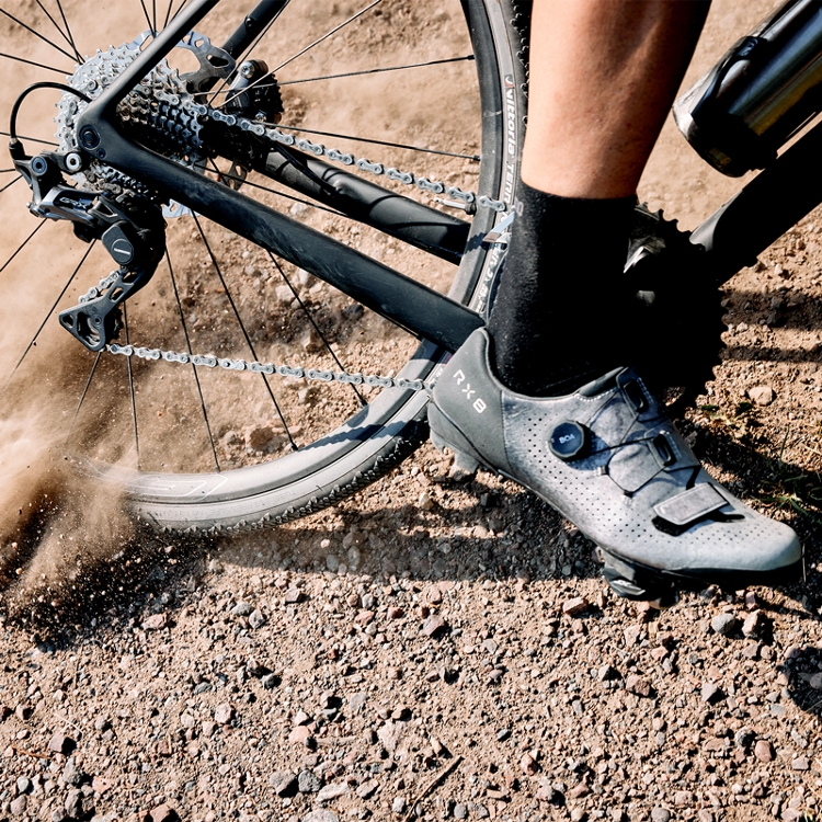 SHIMANO RX800 Grigio Scarpe da MTB XC/Gravel