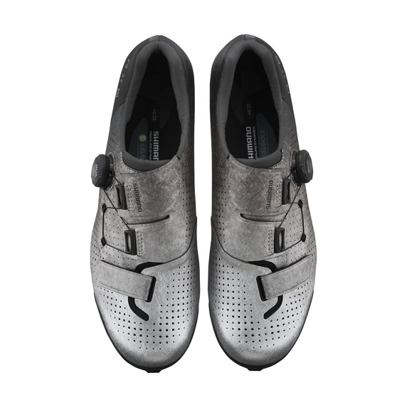 SHIMANO RX801 Argento Scarpe GRAVEL