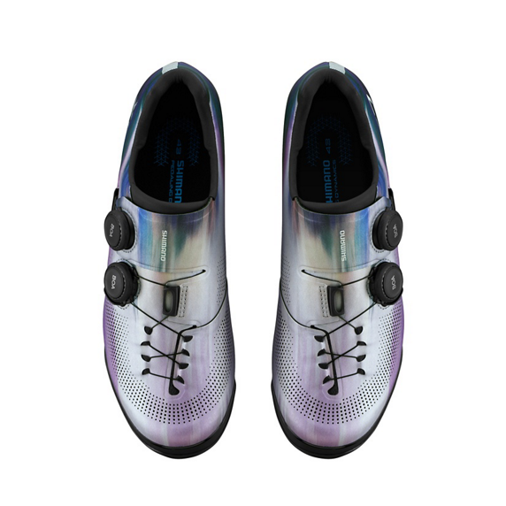 Scarpe MTB SHIMANO XC703 Butterfly Argento