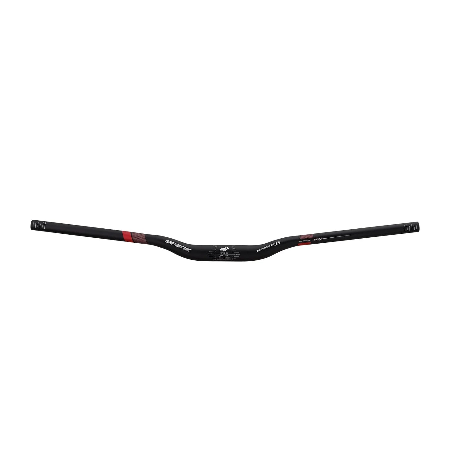 Manubrio SPANK SPIKE 35 VIBROCORE Rise 25mm 820mm Rosso