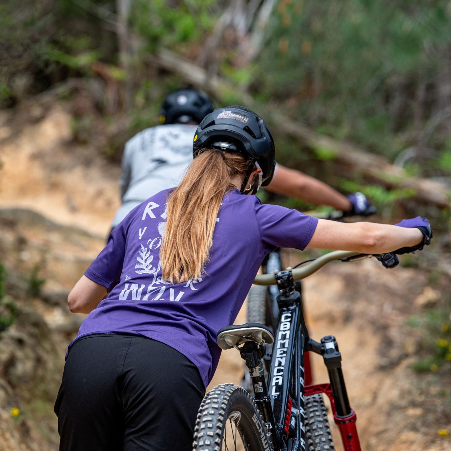 Maglia a maniche corte NORTHWAVE XTRAIL 2 Donna Viola