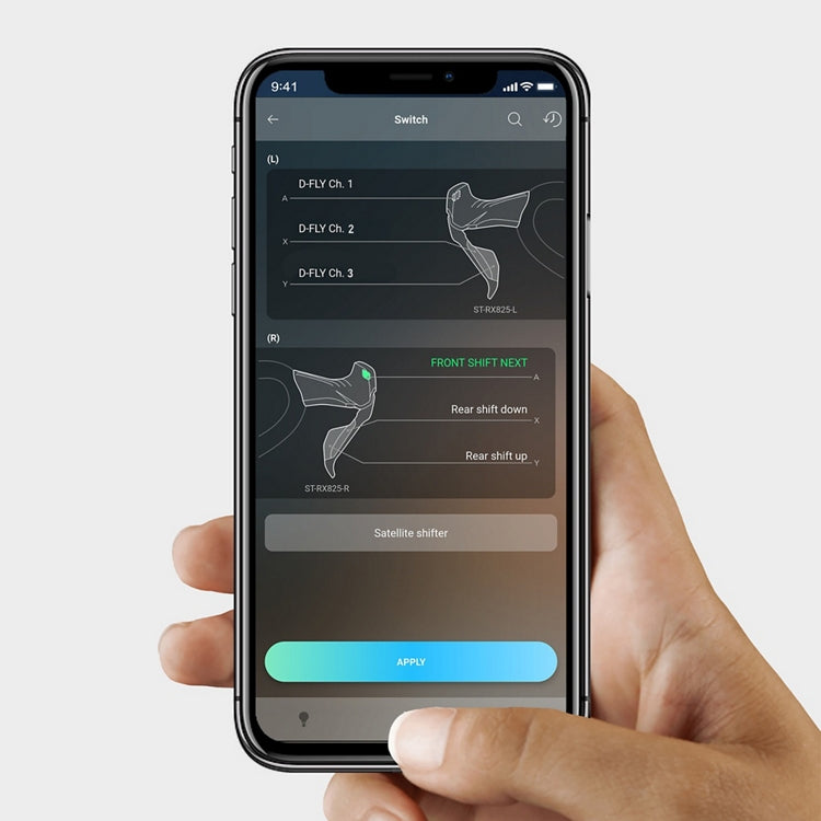 SHIMANO GRX 717 12V Leva dritta e pinza posteriore embargo 16/12