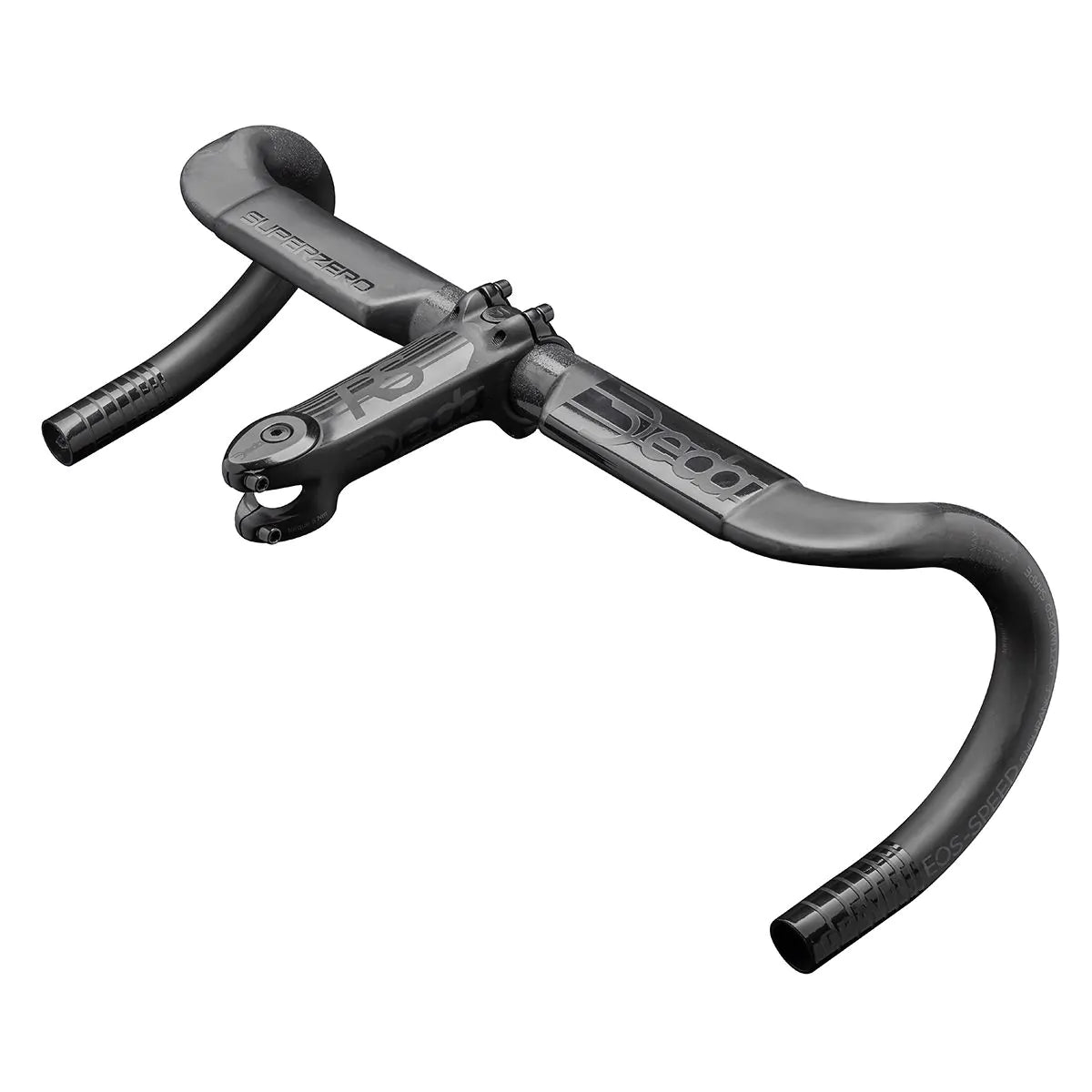 GRAVEL DEDA SUPERZERO CARBONE UD POB Finish Flare 16° manubrio