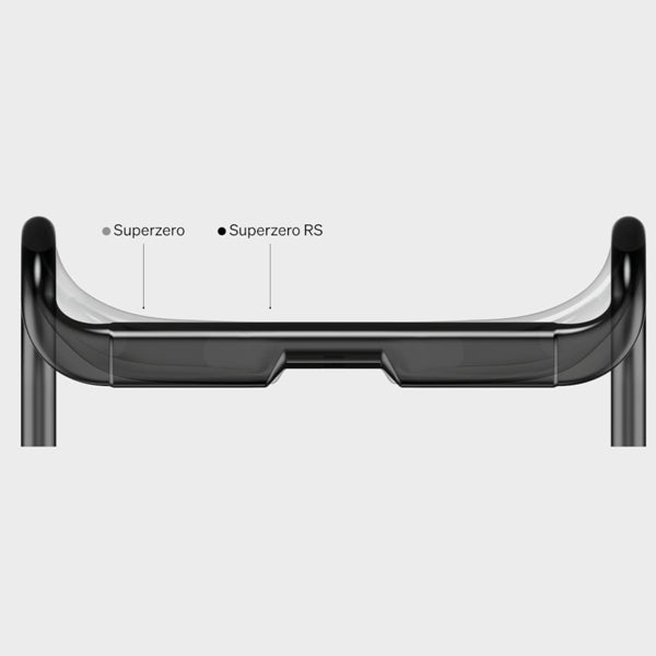 Manubrio DEDA SUPERZERO CARBON RS finitura POB