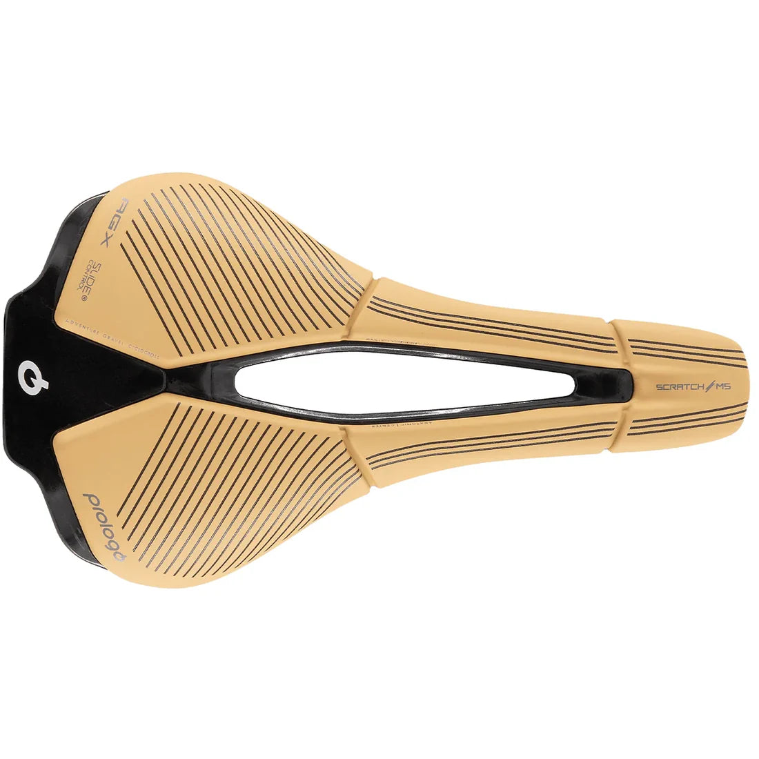 Sella PROLOGO SCRATCH M5 PAS AGX SPACE SLIDE CONTROL Rotaie Tirox Beige