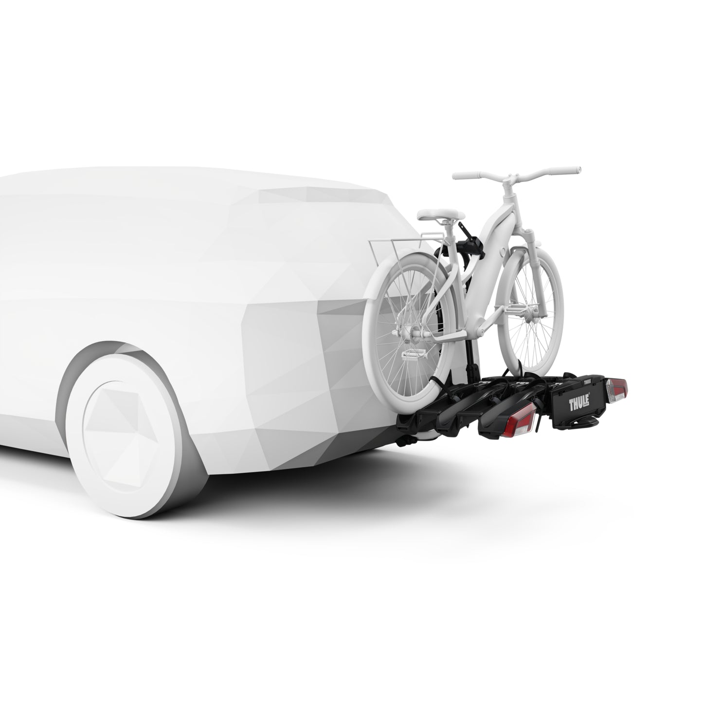 THULE EASYFOLD 3 portabici su gancio per 3 biciclette