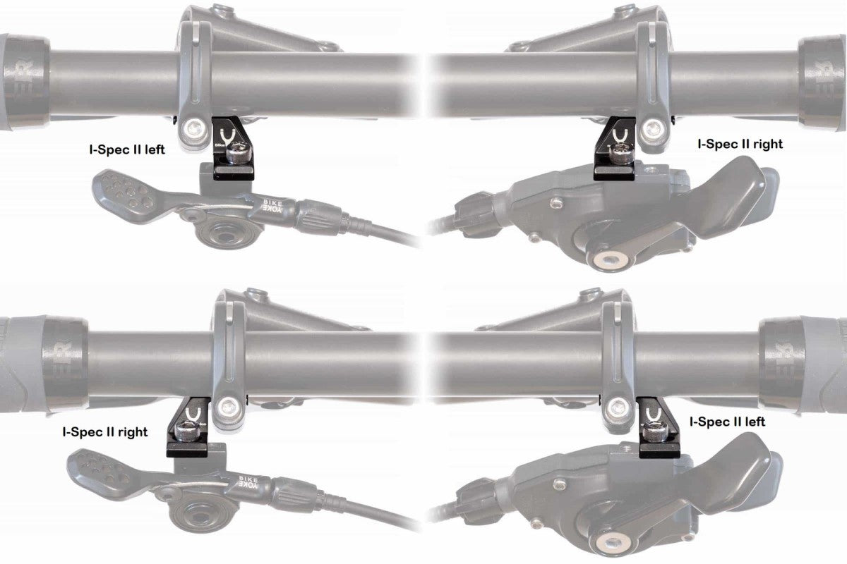 Adattatore di montaggio per SRAM BIKE YOKE Triggy Shimano i-Spec ll Shifter destro