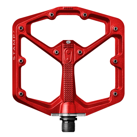 CRANKBROTHERS STAMP 7 Pedali piatti grandi rossi