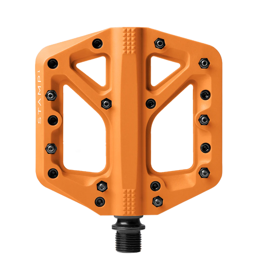 CRANKBROTHERS STAMP 1 Pedali piatti piccoli arancioni